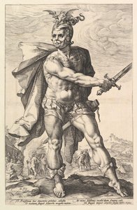 Muzio Scevola, dalla serie Gli Eroi Romani