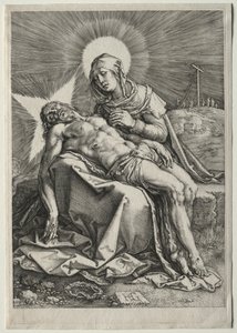 Pietà, 1596 da Hendrik Goltzius