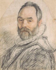 Ritratto di Giovanni da Bologna 1529-1608, 1591 da Hendrik Goltzius