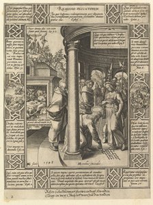 Remissio Peccatorum, dalle Allegorie sul Credo Cristiano, 1598 da Hendrik Goltzius
