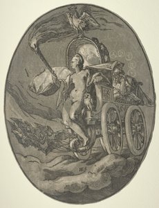 Sette divinità: Nox Notte, 1588-1590 da Hendrik Goltzius