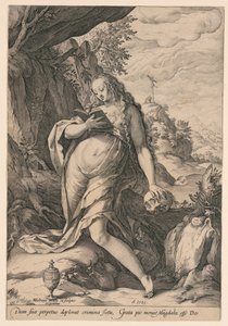 Santa Maria Maddalena Penitente da Hendrik Goltzius