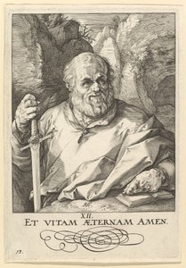 San Mattia, da Cristo, gli Apostoli e San Paolo con il Credo, ca. 1589