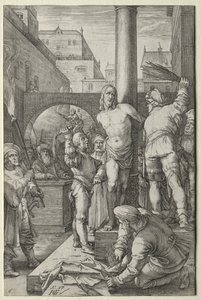 La Flagellazione dalla Passione da Hendrik Goltzius