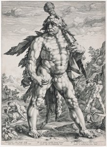 Il Grande Ercole da Hendrik Goltzius