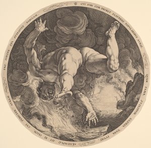 Issione da Hendrik Goltzius, after Cornelis Cornelisz van Haarlem