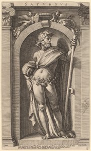 Saturno da Hendrik Goltzius after Polidoro da Caravaggio