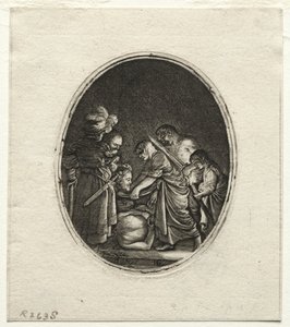 La decapitazione di San Giovanni Battista da Hendrik Goudt