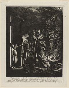La derisione di Cerere (Cerere cerca sua figlia) da Hendrik Goudt