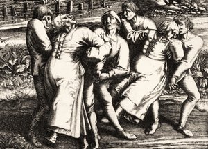 Peste danzante, Strasburgo, Alsazia, 1518