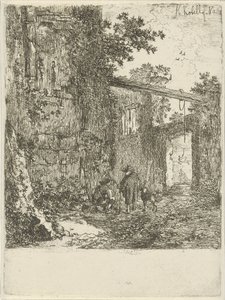 Rovina ricoperta di vegetazione da Hendrik Kobell