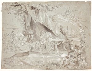 Composizione allegorica da Hendrik Krock