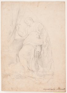 Jael uccide Sisara. Studio dopo una composizione di Carlo Maratti (Mezzetti, p. 345, n. 150) da Hendrik Krock