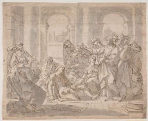 La resurrezione di Lazzaro da Hendrik Krock