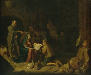 Adorazione dei pastori da Hendrik Martensz Sorgh