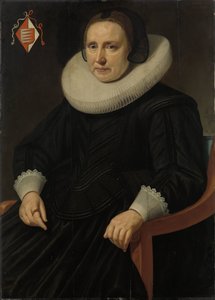 Ritratto di Sara Sweerts de Weert, seconda Moglie di Antonius Antonides van der Linden