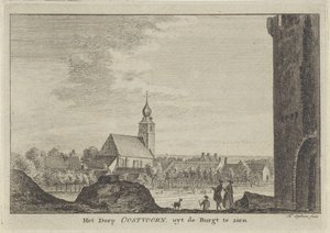 Veduta di Oostvoorne da Hendrik Spilman
