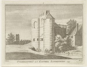 Rovine del castello di Zandenburg, Veere