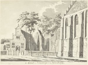 Municipio e orfanotrofio a Noordwijk da Hendrik Tavenier