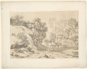Carro di fieno in viaggio da Hendrik Voogd