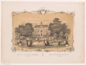 Vista del Castello Overbeek da Hendrik Wilhelmus Last
