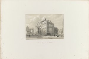 Vista del Museo Boijmans a Rotterdam, 1854