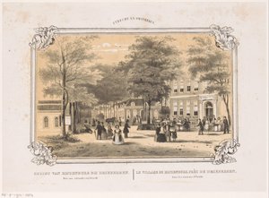 Veduta di Rijzenburg da Hendrik Wilhelmus Last