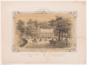 Società nella Haarlemmerhout a Haarlem da Hendrik Wilhelmus Last