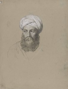 Testa di un arabo con turbante da Hendrik Willem Cramer