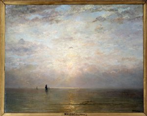 Tramonto da Hendrik William Mesdag