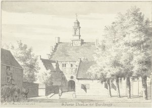 La St. Jorisdoelen a Dordrecht da Hendrik de Winter