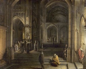 Interno di una Chiesa da Hendrik the Younger Steenwyck