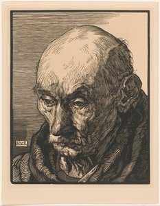 Ritratto di un vecchio sconosciuto da Hendrik van Straten