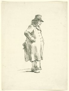Ritratto del mendicante Hendrik Delbroeck da Hendrik van der Burgh