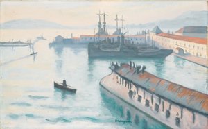 Il battello di spedizione da Henri Charles Manguin
