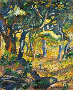 Una radura in Provenza (studio) da Henri-Edmond Cross