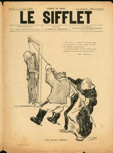 Le Sifflet, numero 27, Satirico in B & N