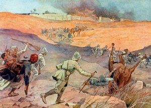 Conquista del Dahomey: "Le truppe del colonnello Dodds alle porte di Abomey"