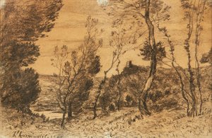 La Futaie da Henri Joseph Harpignies