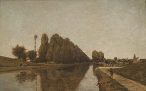 Il canale di Briare da Henri Joseph Harpignies