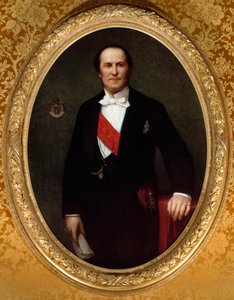 Ritratto del barone Eugène-Georges Haussmann, prefetto di Parigi (1809-1891). Dipinto di Henri Lehmann (1814-1882) da Henri Lehmann