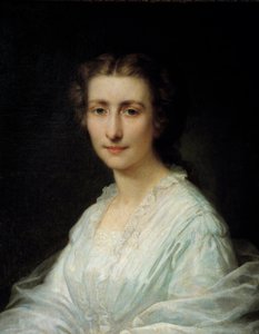 Ritratto di una donna da Henri Lehmann