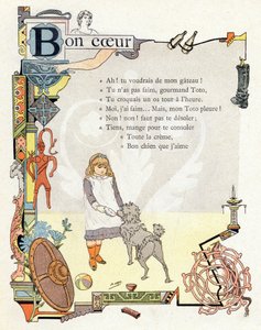 Illustrazione per "Alfabeto dei buoni esempi", c.1890