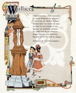 Illustrazione per "Alfabeto dei buoni esempi", c.1890