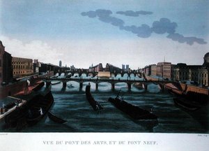 Il Pont des Arts e il Pont Neuf, c.1815-20