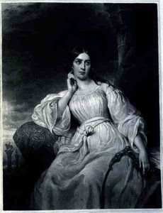 Madame Malibran nel ruolo di Desdemona, inciso da Charles Turner, c.1830s da Henri (after) Decaisne