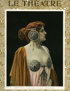 Gilda Darthy come Aspasia, copertina di 