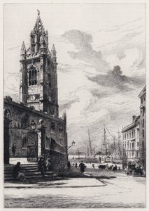 Chiesa di San Nicola, Liverpool da Henri (after) Toussaint
