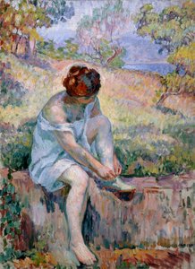 Prima del bagno, 1906-1907 da Henri Lebasque