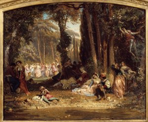 Festa di primavera in Toscana da Henri Baron
